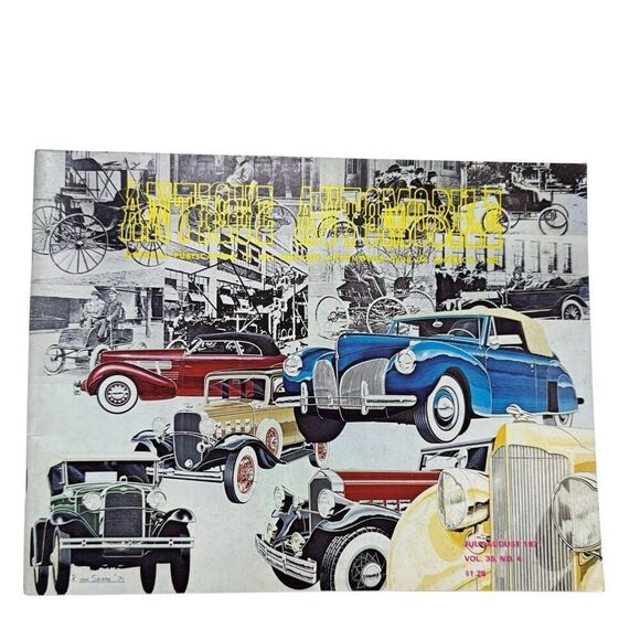 Antique Automobile 1971 Magazine July-August Volume 35 Issue 4 - Picture 1 of 4